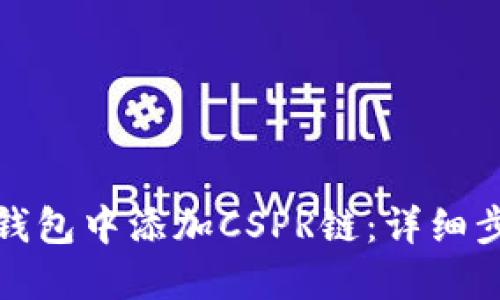 如何在TP钱包中添加CSPR链：详细步骤与攻略